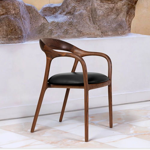 Sedia contemporanea - LEAF - Spalli - da interno / in tessuto / in pelle