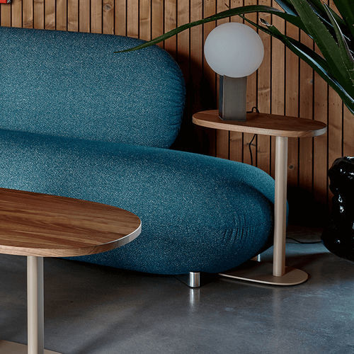 Tavolo d'appoggio contemporaneo - Toveri - Leolux Global bv - in rovere / in noce / in legno laccato