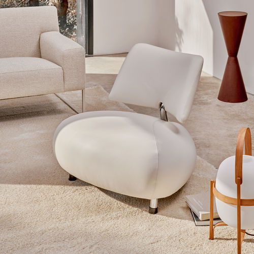 Chauffeuse contemporanea - Pallone - Leolux Global bv - in tessuto / in pelle / colore personalizzabile