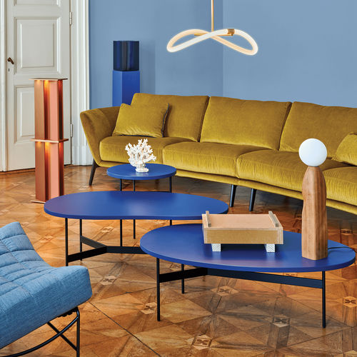 Tavolino estraibile contemporaneo - Tampa - Leolux Global bv - in rovere / in noce / in legno laccato