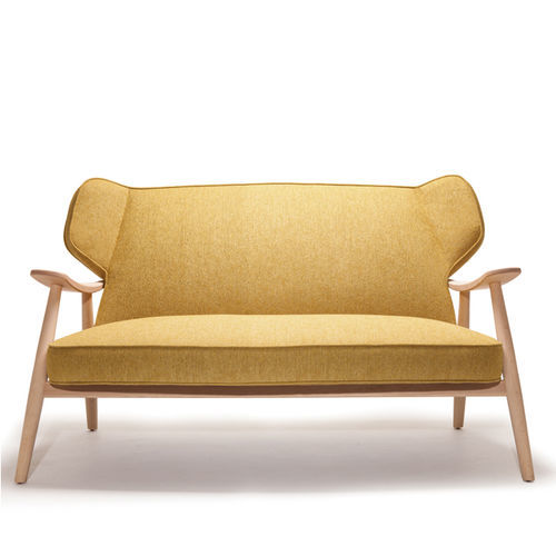 Divano contemporaneo - Basic - Lagranja Collection - in tessuto / con braccioli / con schienale alto