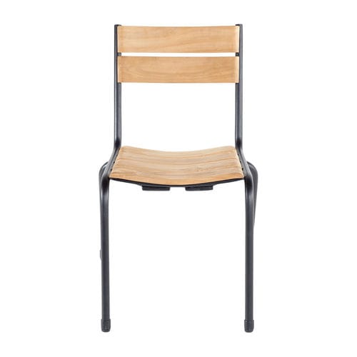 Sedia contemporanea - Girola - Satelliet Originals - da esterno / in tessuto / in teak