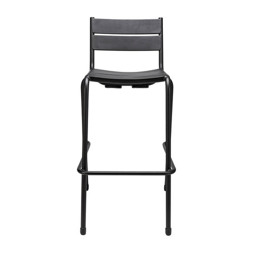 Sedia alta contemporanea - Girola HS - Satelliet Originals - da esterno / in alluminio / con supporto in alluminio