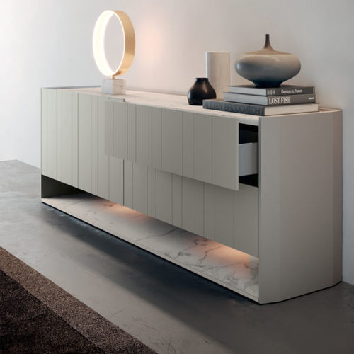 Credenza contemporanea - GOLD - Kico srl - in legno laccato / in rovere / in noce