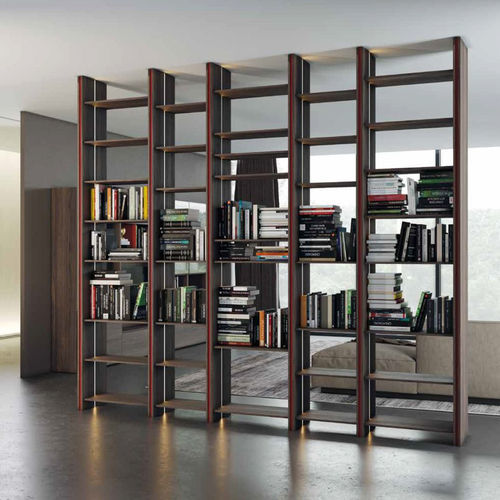 Libreria modulare - SOTTILE - Kico srl - pavimento-soffitto / contemporanea / in rovere