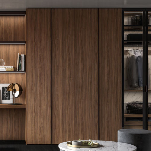 Armadio modulare - GRAB - Kico srl - contemporaneo / in legno laccato brillante / impiallacciato in legno