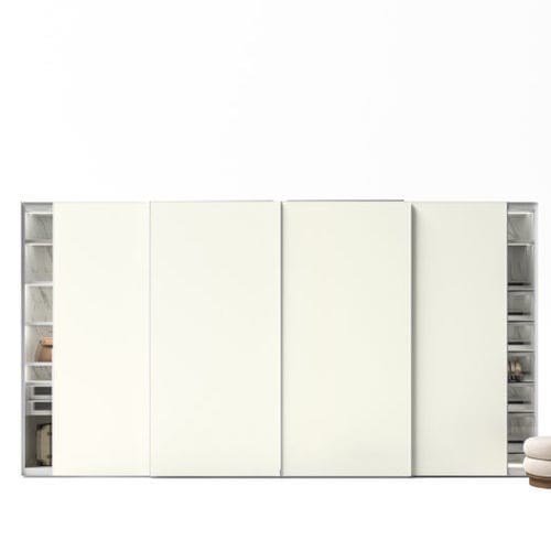 Armadio modulare - YARD - Kico srl - contemporaneo / in rovere / in legno laccato opaco