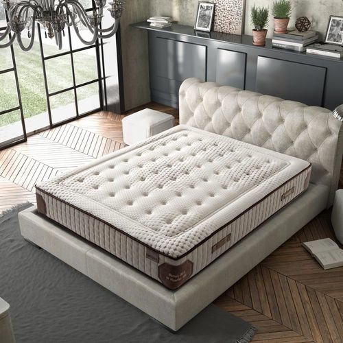 Materasso matrimoniale - PRIVÉ V7 - Karibian Descanso - in espanso / in memory foam / bianco