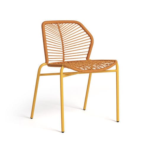 Sedia contemporanea - LE FOGLIE - Piaval srl - da esterno / da interno / in corda