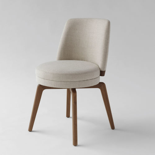 Sedia contemporanea - MACARON  - Piaval srl - da interno / in tessuto / con supporto in faggio