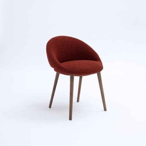 Sedia contemporanea - CLOCHE - Piaval srl - da interno / in tessuto / con supporto in metallo