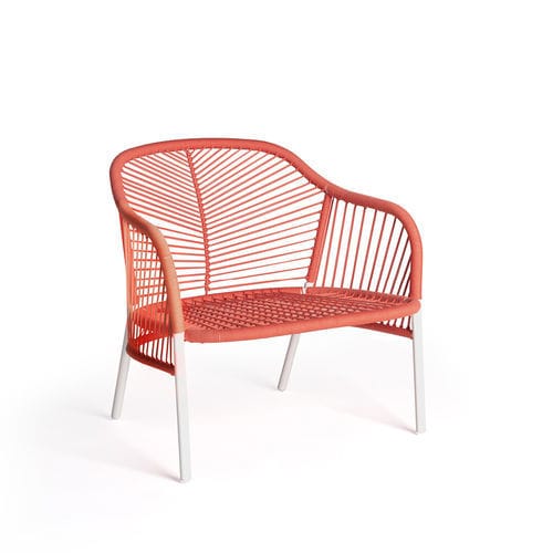 Poltrona contemporanea - LE FOGLIE - Piaval srl - in corda / in metallo / in corda