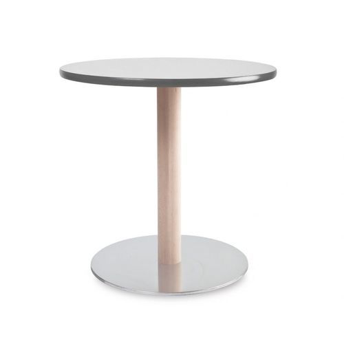 Tavolo d'appoggio contemporaneo - PILLAR - Piaval srl - in legno massiccio / in HPL / in ABS