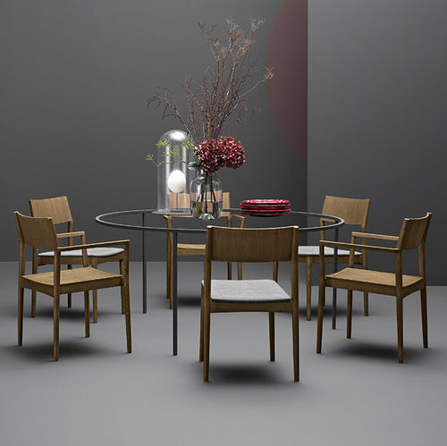 Sedia contemporanea - ELSA  - Piaval srl - da interno / in tessuto / in pelle