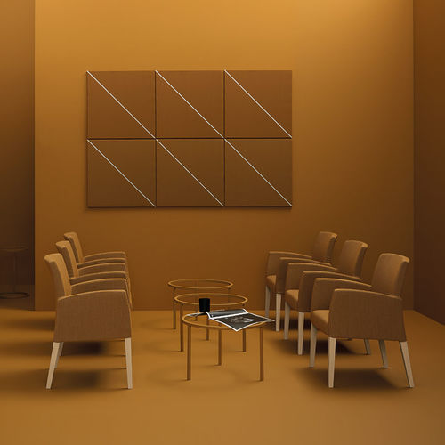 Sedia contemporanea - FANDANGO  - Piaval srl - da interno / in tessuto / con supporto in faggio