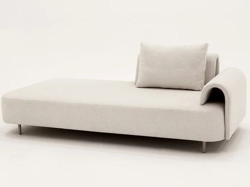 Dormeuse contemporanea - jeri - IBTW In Between Outodoor Importaçãoe Exportação ltd - in tessuto / con supporto in alluminio / con braccioli