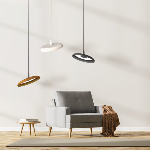 Lampada a sospensione - NIVÉL - Pablo Designs - in alluminio / contemporanea / con cavo