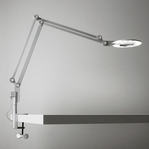 Lampada con lente d'ingrandimento - LINK  - Pablo Designs - in alluminio / in policarbonato / contemporanea
