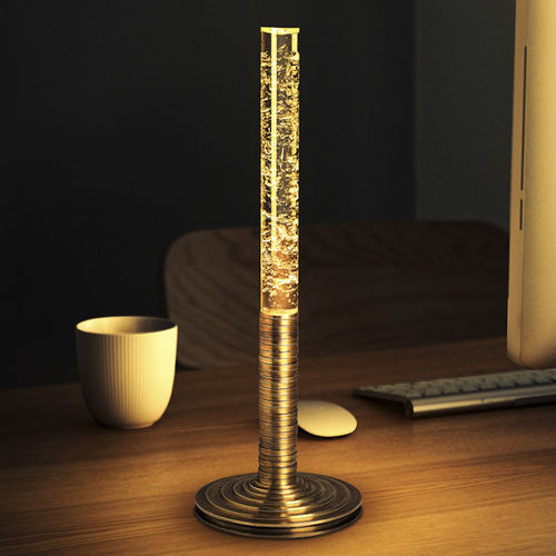 Lampada da tavolo - CANDLE - Opoggio Srl - in ottone / in rame / contemporanea