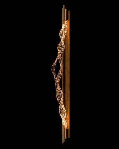 Applique contemporanea - ARCO - Opoggio Srl - da interno / in ottone / scultura
