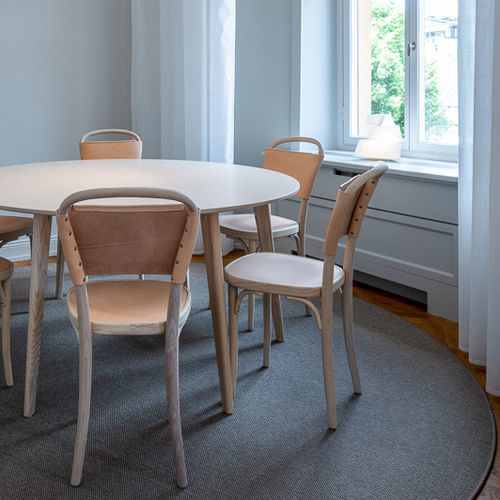 Sedia contemporanea - VILDA 3 - Gemla Fabrikers AB - da interno / in pelle / con supporto in faggio