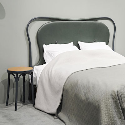 Testiera per letto matrimoniale - CLARA  - Gemla Fabrikers AB - contemporanea / in tessuto / in faggio