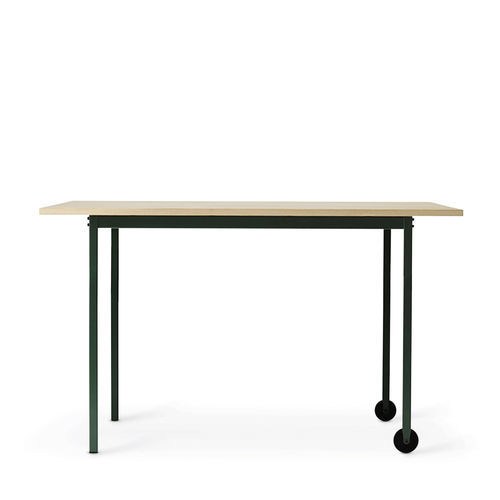 Tavolo alto contemporaneo - STILLA ASH - Gemla Fabrikers AB - in frassino / con supporto in acciaio / rettangolare