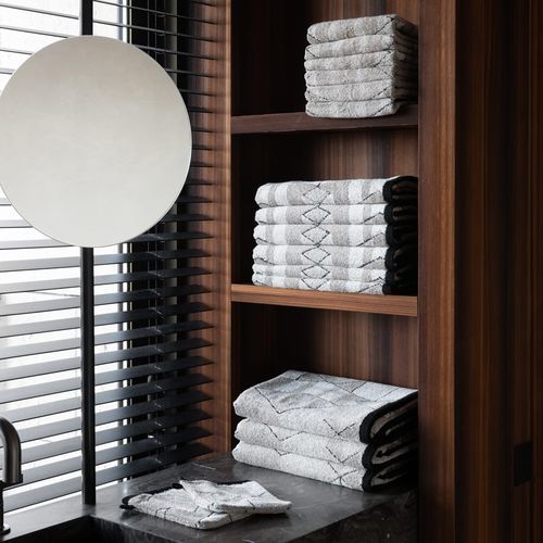 Biancheria da bagno in lino - Coup De Foudre - Evolution 21 - Karine Bonjean bv