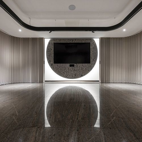 Porta a tutta altezza - Multiple opening - Dooor srl - da interno / in tessuto / scorrevole