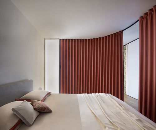 Porta da interno - residential - Dooor srl - in tessuto / in PVC / scorrevole