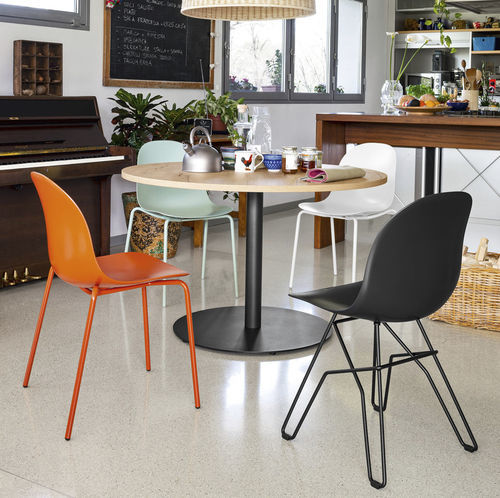 Tavolo contemporaneo - COCKTAIL - Connubia - in legno laccato / in laminato / in melaminico
