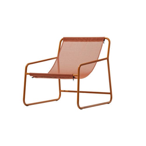 Poltrona contemporanea - EASY - Connubia - in tela / in metallo verniciato / verde