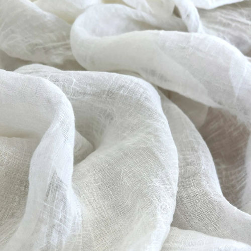 Tendina voile a tinta unita - CLOUD  - Ciesse Tendaggi srl - in lino / lavabile / per uso residenziale