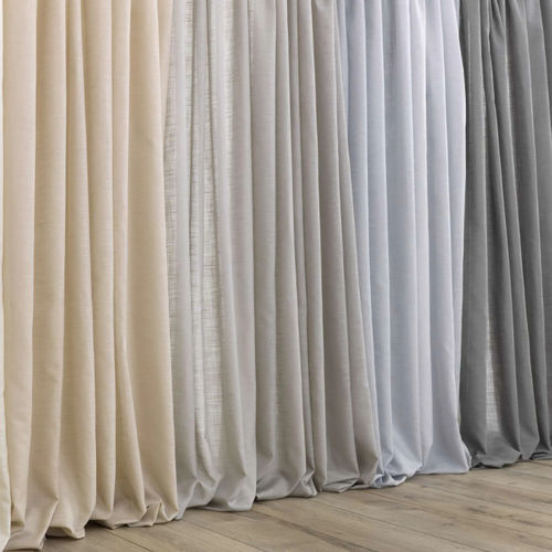 Tendina voile a tinta unita - MEASURE  - Ciesse Tendaggi srl - poliestere FR / lavabile / resistente al fuoco