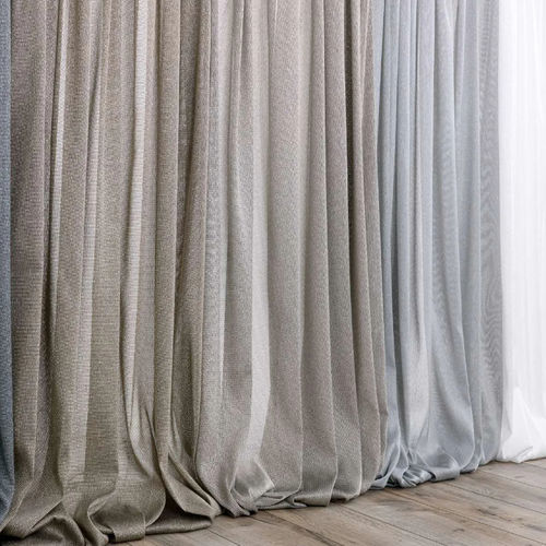 Tendina voile a tinta unita - VISCONTI  - Ciesse Tendaggi srl - in poliestere / lavabile / tessitura