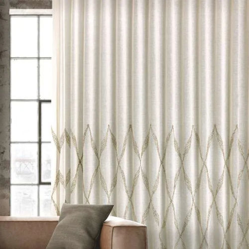 Tessuto per tende - MAZE  - Ciesse Tendaggi srl - con motivi geometrici / in lino / lavabile