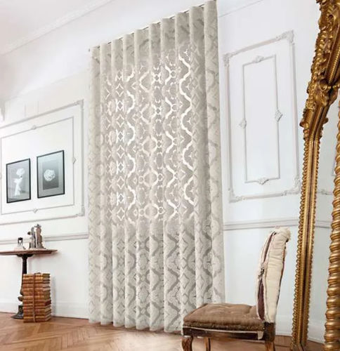Tendina voile damascato - ECHO  - Ciesse Tendaggi srl - in viscosa / in poliestere / lavabile