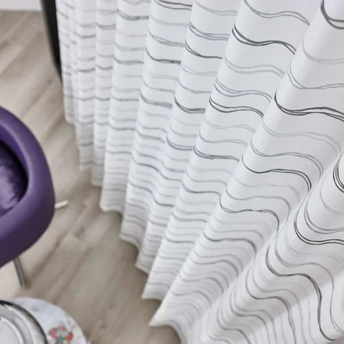 Tendina voile a motivi - EXCITE  - Ciesse Tendaggi srl - in cotone / in poliestere / lavabile