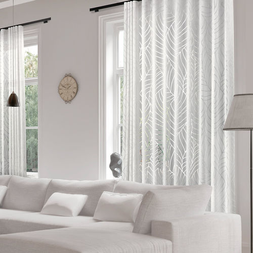Tessuto per tende - DELIA  - Ciesse Tendaggi srl - con motivi geometrici / in poliestere / in viscosa