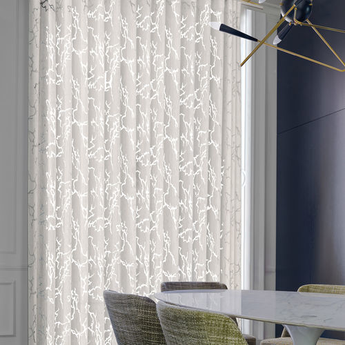 Tessuto per tende - MARBLE - Ciesse Tendaggi srl - con motivi naturali / in poliestere / in lino