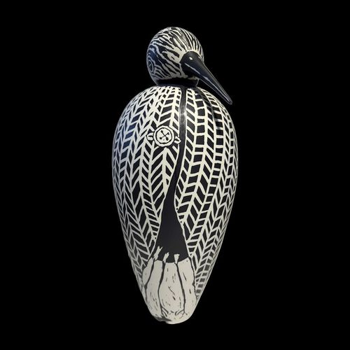 Vaso contemporaneo - BIRD - ELICA STUDIO - in porcellana / fatto a mano / Made in Italy