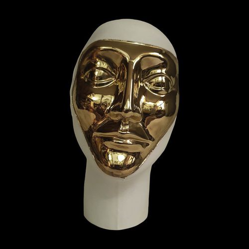 Vaso contemporaneo - FACE - ELICA STUDIO - in porcellana / fatto a mano / da tavolo