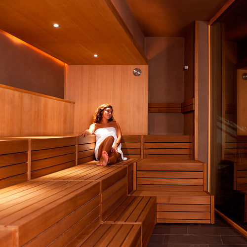 Sauna a infrarossi - PANORAMA - SPA4 - per centro benessere / per spa / in legno