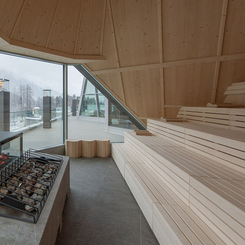 Sauna hammam - FIRE - SPA4 - per centro benessere / per spa / in legno