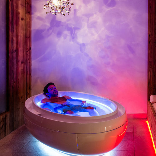 Vasca da bagno ovale - LIGHT POOL - SPA4 - da appoggio / ad uso professionale / in laminato