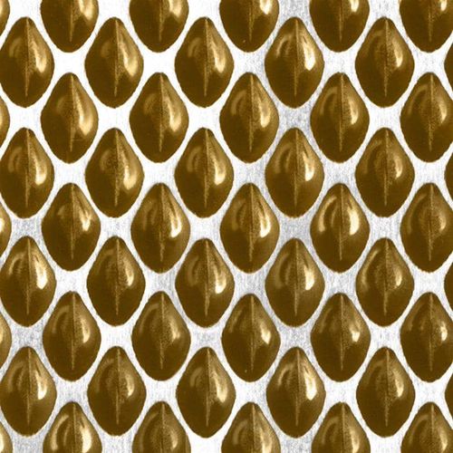 Lamiera metallica decorativa - COLOURTEX® PEARL  - Rimex - goffrata / in acciaio inossidabile / 3D