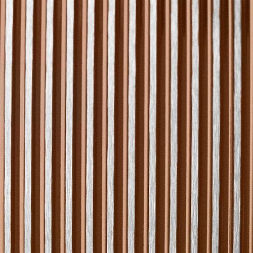 Lamiera metallica decorativa - COLOURTEX® PINSTRIPE  - Rimex - in acciaio inossidabile / testurizzata / colorata