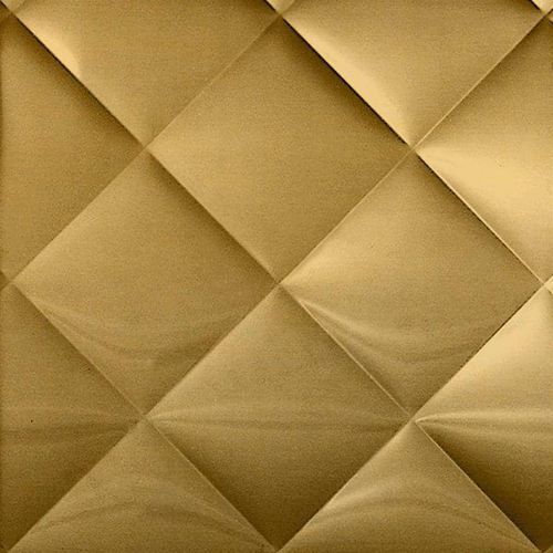 Lamiera metallica decorativa - COLOURTEX® QUILTED - Rimex - goffrata / in acciaio inossidabile / 3D