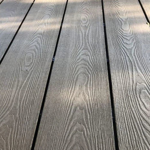 Listone per esterno in legno composito - DEP3D14021S  - Foshan Greenzone - aspetto legno / antiscivolo / ignifugo