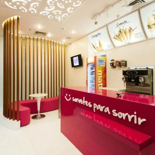 Profilo decorativo in WPC - B70  - Foshan Greenzone - per parete / rotondo / marrone